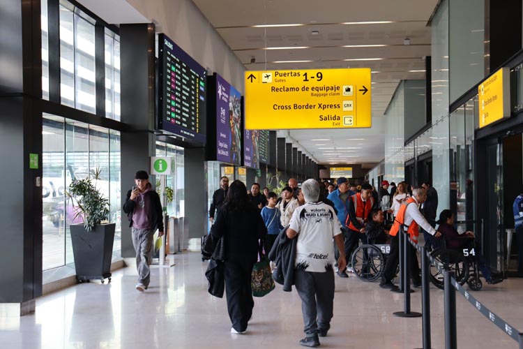 México recibe más de 39 millones de visitantes internacionales en cinco meses