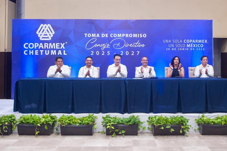 Josué Osmany, nuevo líder de la Coparmex Chetumal