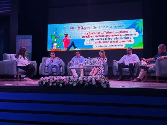 Hoteleros de Cancún refuerzan lucha contra la trata infantil en foro internacional de ECPAT