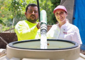 Atenea constata resultados del Programa “Agua para Ti’”