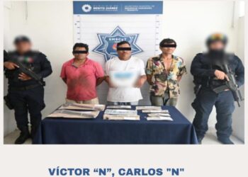 Tres detenidos por alterar el orden y circular con vehículos irregulares en Cancún