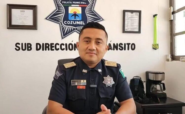 Muere en accidente vial subdirector de Tránsito de Cozumel, Telly Robert Caamal Hau