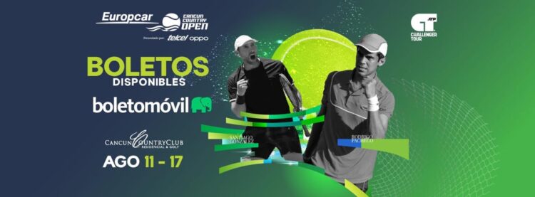 Leyenda del tenis mundial encabezará el Cancún Country Open