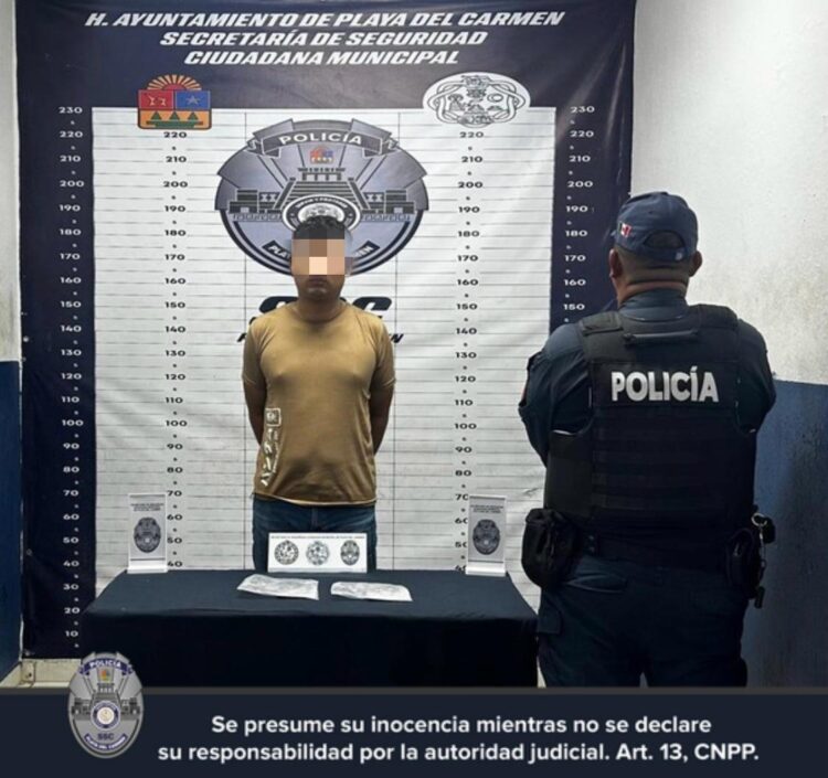 Tunde a su pareja y es aprehendido