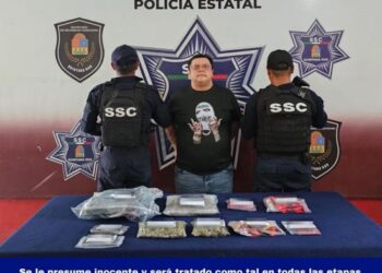 Cae sujeto que presuntamente vende drogas a menores