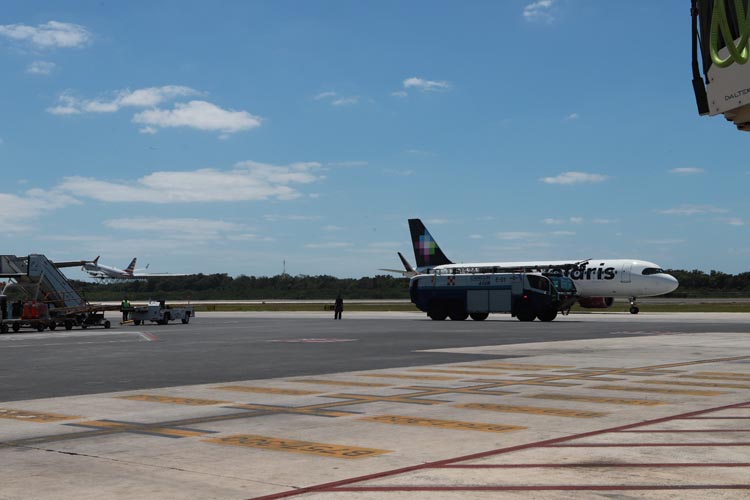 Cancún opera 391 vuelos esta jornada