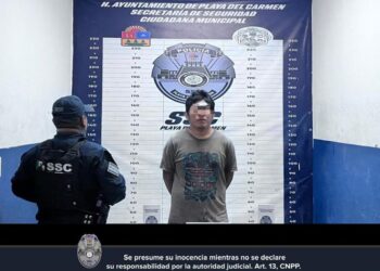 Por golpear a su pareja, lo detienen en Playa del Carmen