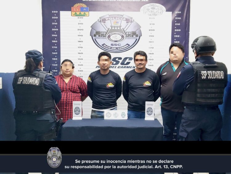Detienen a cuatro tras enfrentarse a policías en carretera Playa–Cancún