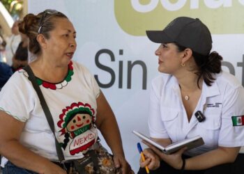 Estefanía Mercado abre diálogo directo con vecinos en Playa del Carmen