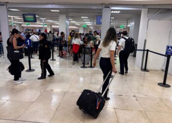 El Aeropuerto de Cancún mantiene un ritmo constante, hoy más de 340 vuelos