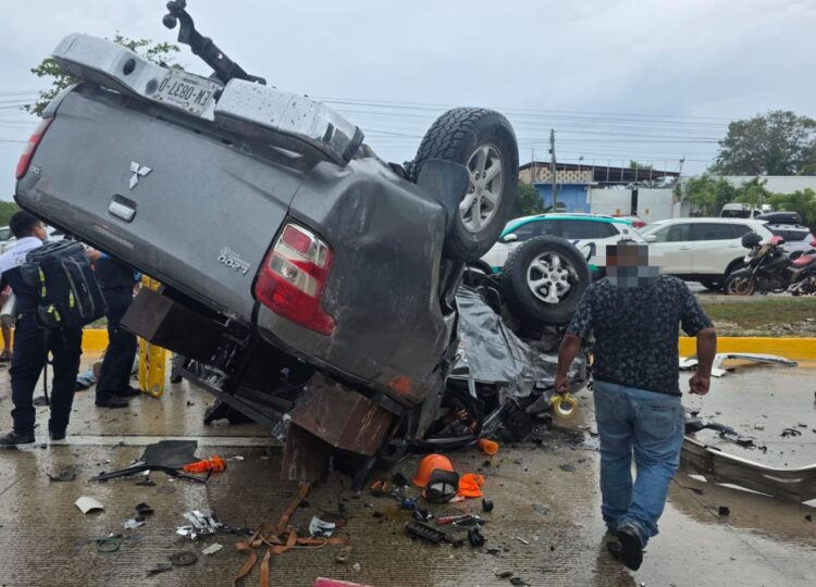 Tragedia en el bulevar Colosio: choque deja cinco muertos y seis heridos graves