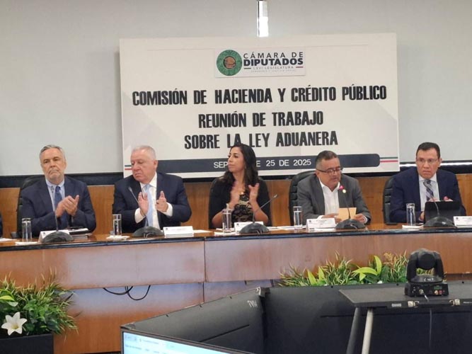 Diputada Maribel Villegas expresa respaldo a nueva Ley Aduanera