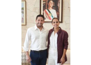 Sánchez Tajonar y Ana Paty Peralta acuerdan fortalecer coordinación en Cancún