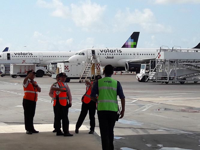 El aeropuerto de Cancún proyecta 379 operaciones este día
