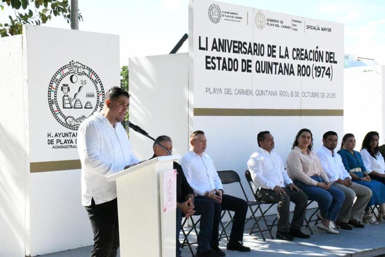 Playa del Carmen conmemora 51 años de historia y liderazgo de Q. Roo