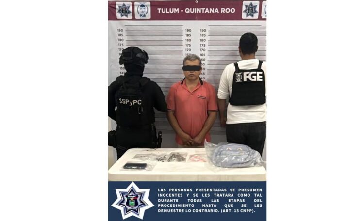 Detienen a joven en Tulum con vehículo robado durante operativo preventivo