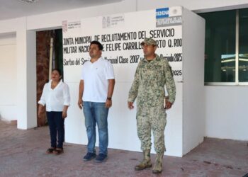 Sorteo del Servicio Militar reúne a 166 jóvenes en Carrillo Puerto