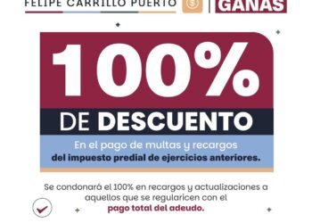 Felipe Carrillo Puerto lanza campaña de Predial 2026