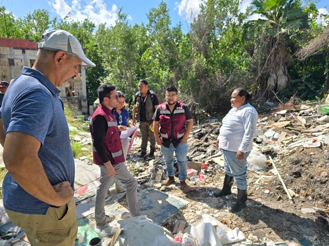 Cierran tiraderos clandestinos en Laguna Chacmuchuch tras denuncia ciudadana