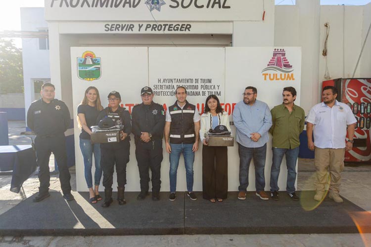 Tulum refuerza a su policía con nueva inversión en uniformes y disciplina
