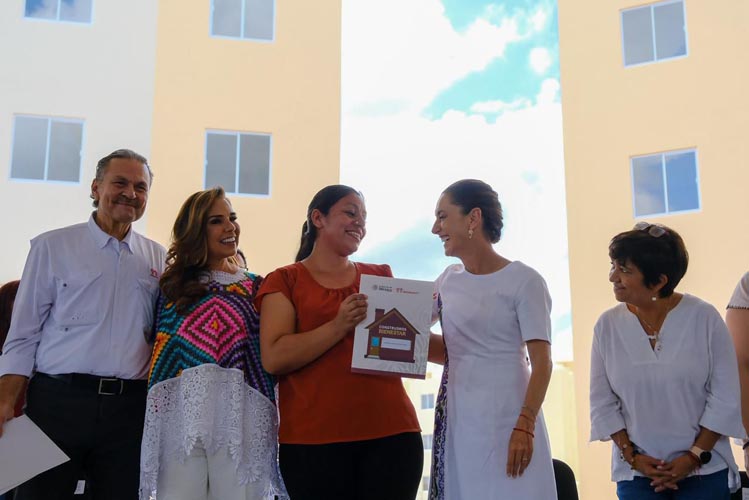 Primeras 225 casas del Bienestar llegan a Playa del Carmen