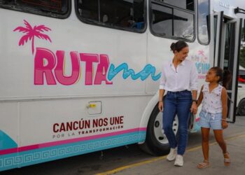 Cancún pone en marcha la Ruta del Mar como transporte gratuito a las playas