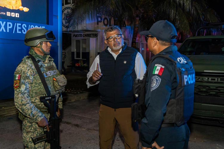 Cancún refuerza filtros de acceso con apoyo del Ejército