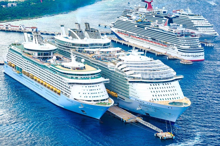 Cruceros dejan cifras sin precedente en Q. Roo
