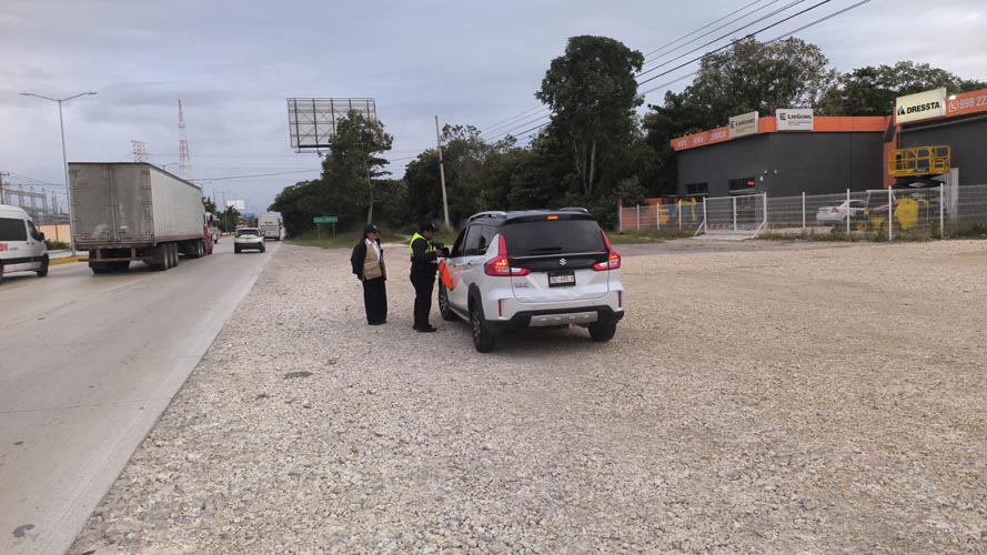 Tránsito de Benito Juárez llama a respetar el límite de velocidad