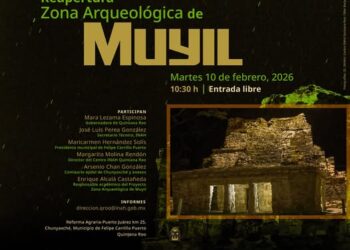 Zona arqueológica de Muyil volverá a recibir visitantes desde febrero