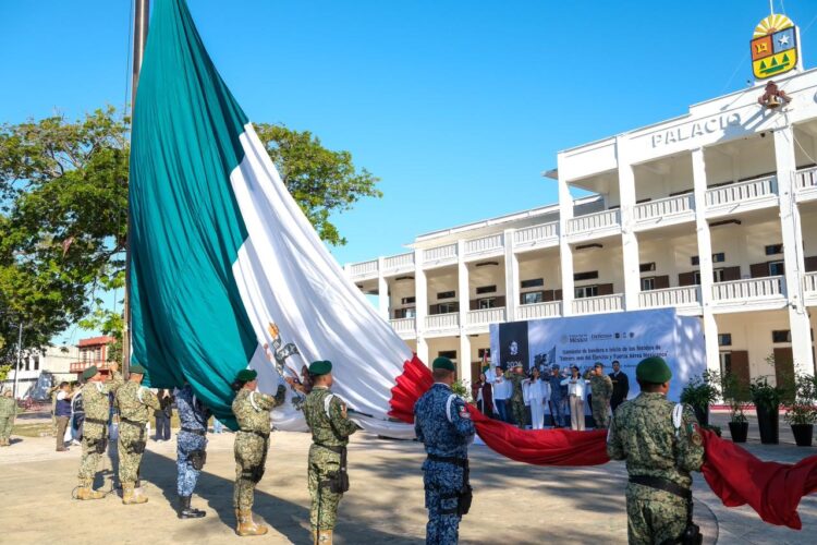 Quintana Roo rinde homenaje a las Fuerzas Armadas