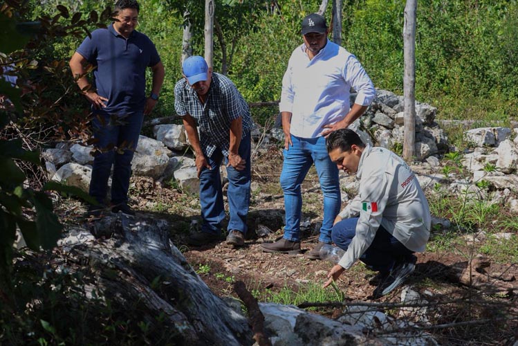 DIF Playa del Carmen entrega cobertores y semillas en comunidad La Flecha
