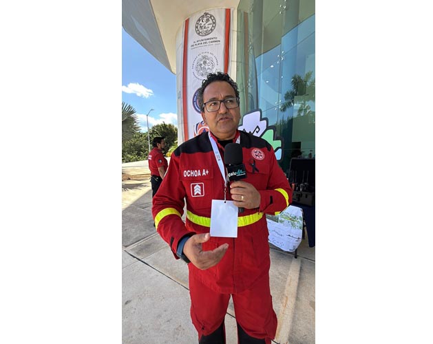 Brigada de Rescate de Cancún fortalece su preparación en congreso internacional