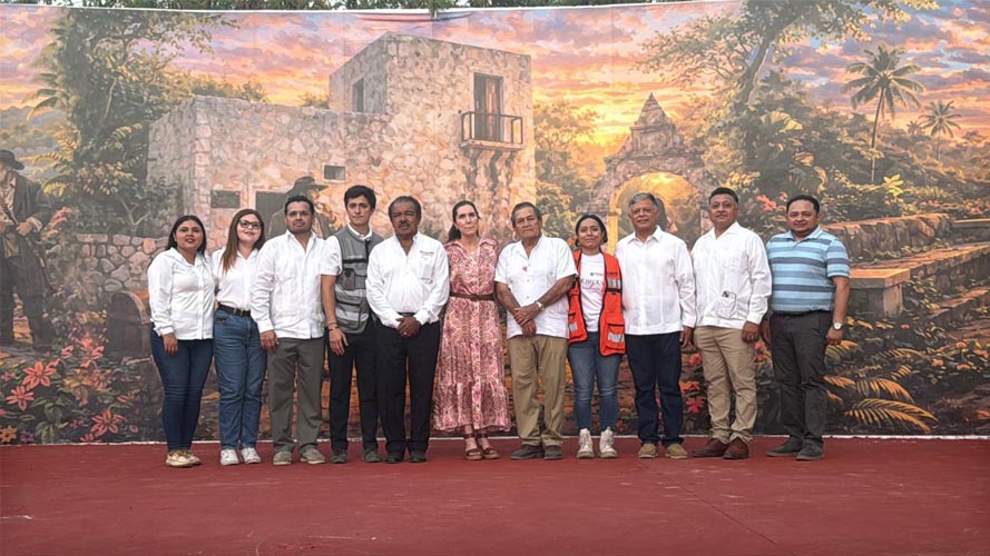 Atenea encabeza aniversario 509 del Descubrimiento de Isla Mujeres en Mundaca