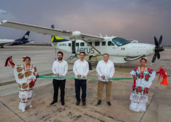 Aerus retoma operaciones entre Tabasco y Yucatán