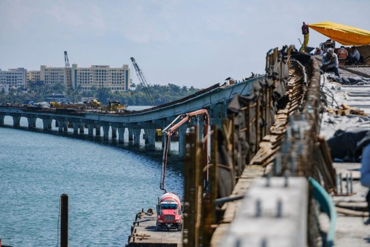 Puente Nichupté abriría en abril tras concluir su estructura