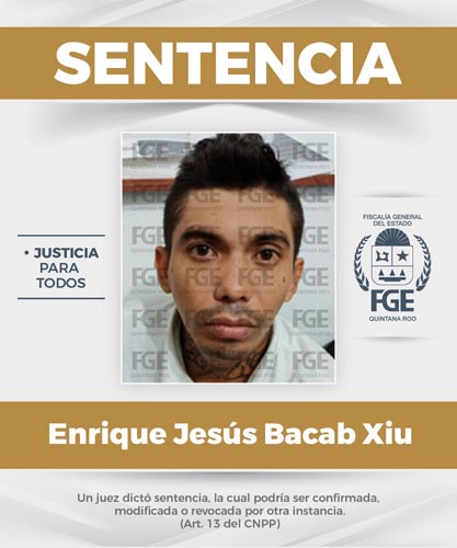 Condenan a 25 años de prisión a hermanos por homicidio en Cancún