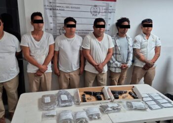 Caen seis presuntos narcomenudistas armados en la zona continental de Isla Mujeres
