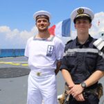 Atraca en Cozumel fragata francesa de alta tecnología capaz de detectar submarinos a gran distancia