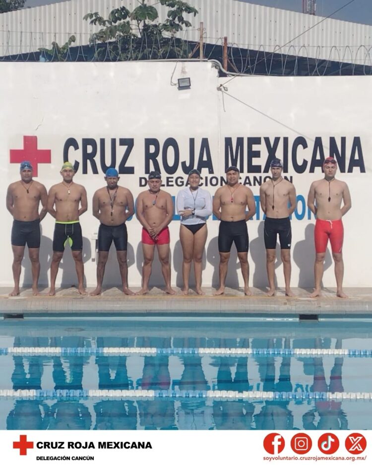 Cruz Roja Cancún abre convocatoria para formar guardavidas profesionales