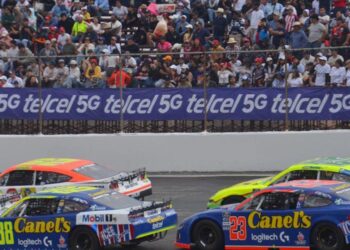 García Jr. y Gutiérrez dominan NASCAR México rumbo a Tulum