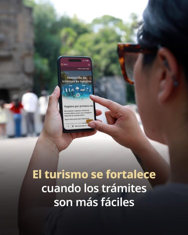 Lanzan plataforma digital para simplificar trámites turísticos en México