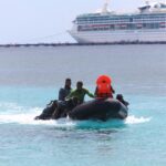 Guardia Nacional realiza curso de buceo de combate en Cozumel