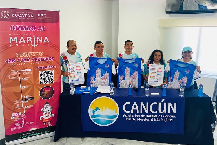 Presentan en Cancún el Medio Maratón de Valladolid 2026