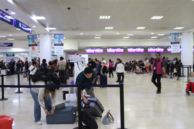 Jornada aérea intensa: Cancún roza las 500 operaciones