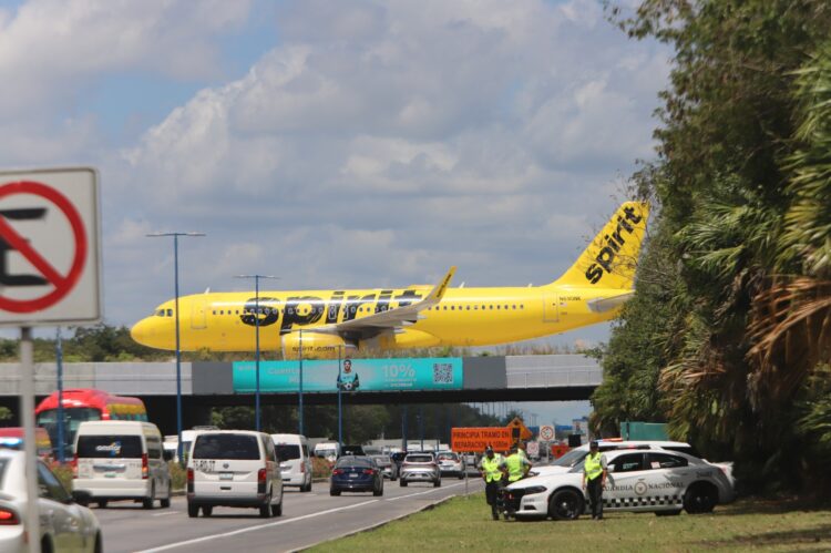 Spirit Airlines en riesgo de liquidación; crece incertidumbre aérea en Cancún