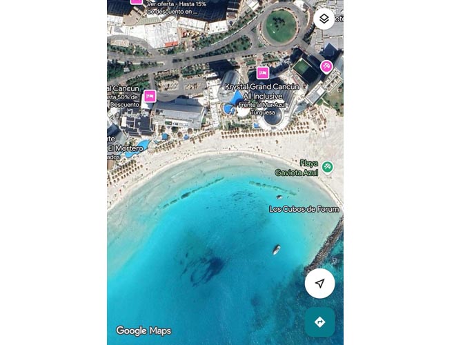 Imágenes satelitales exhiben la batalla por salvar playas en Cancún y Riviera Maya