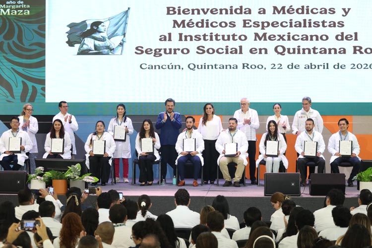 Refuerza IMSS en Quintana Roo con 123 especialistas