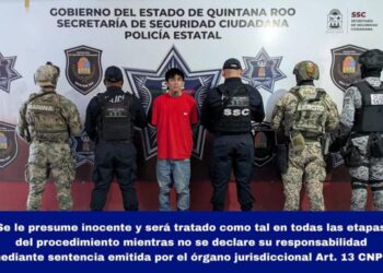 Detienen en Cancún a hombre con orden de aprehensión por robo