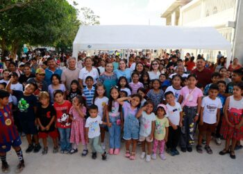 Festejan a la niñez en El Ramal con jornada llena de juegos y sonrisas